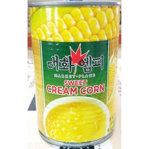 맛있는스위트크림콘(옥수수죽 대화엠피 425g)사무실 대용량 업소용 식당용 간식 소스, 1, 상세페이지 참조, 상세페이지 참조