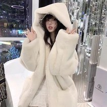 셀럽당 여성 퍼자켓 털 페이크 자켓 인조밍크 코트 겨울