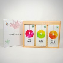 유기농 꽃차 매화꽃차 목련꽃차 도화차 선물 세트, 꽃차선물세트