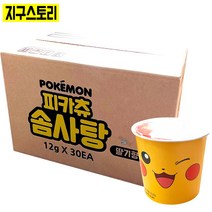 포켓몬 피카츄 솜사탕 12g, 30개