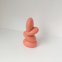 돌맹이 탑 오브제 캔들 몰드