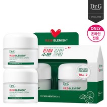 [닥터지] 레드 블레미쉬 클리어 수딩 크림 50ml 듀오 기프트 세트, 선택완료, 옵션선택