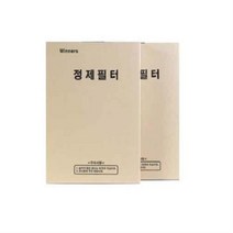 정제 필터 320 x 450 mm, 4개