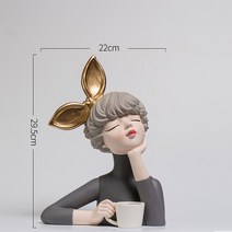 장식소품 미니 피규어 버블걸 인테리어 소품, 15