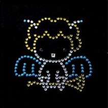 [디피샵] 핫픽스 핫픽스모티브 큐빅 DIY 1100원~, 1개, M120(아기천사)