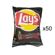 레이즈 감자칩 kc 마스터피스 바베큐 50ct Lays, 50개