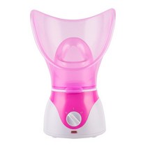 페이셜 스티머 히팅 스프레이 피부 보습 모공 클렌징 핫 미스트 홈 케어 스킨 가습기 스파, 03 pink