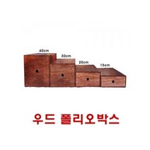 우드 폴리오박스 20cm 유산소와 근력운동을