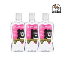 동아제약 어린이 가그린 딸기 380ml x 3개 구강청결제 충치예방, 단품