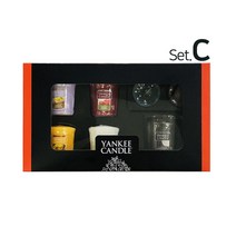 양키캔들 보티브 티라이트 캔들 홀더 선물세트 C, 양키선물세트C-all 클린코튼