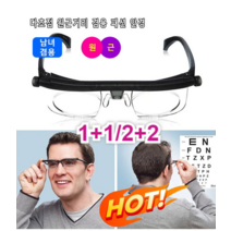 1+1/2+2 블루레이 차단 안경 돋보기안경노인용 안경 돗수 원근 양용 노안경 자동 조절 가능 근시