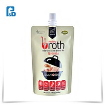 고양이 홈메이드 황태 육수 닭고기 180ml 강아지 영양 보충 보양식 황태국 노견 영양식