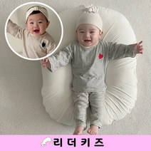 (봄가을) 베이 베베 실내복 세트 MOR 남여아기 베이비