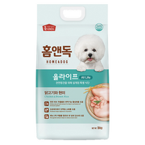 홈앤독 전연령사료 5kg, 1개