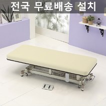 베드연구소 KF-370 전동베드 이동형 미용 병원 의료용 침대 베드, 핸드스위치, 열선없음, 밤색