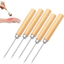 54Pcs Mugwort 종이 뜸쑥 스틱 전통적인 돌 연 삭 프로세스 뜸에 의해 생산 따뜻한 침술 포인트 마사지 치료, 02 Simpel tool 5Pcs