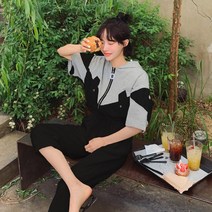 떳다그녀 펩스 점프수트