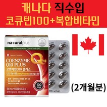 코큐텐 11 코엔자임 q10 큐텐 10 100mg 큐10 코큐10 고큐텐 코쿠텐 고용량 높은 혈압 감소 도움 항산화 좋은 임신준비 비타민 영양제 알 남성 여성 남자, 1박스(2개월분)