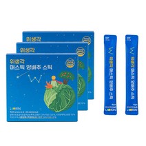 루킨 위생각 매스틱 양배추 스틱, 21포, 3박스