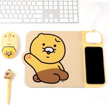 카카오프렌즈 춘식이 무선 충전 마우스패드 귀여운 캐릭터