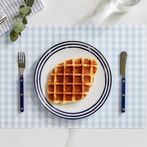 체커보드 식탁매트(컬러 택1), 레드