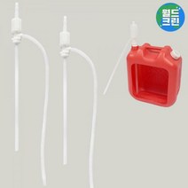 월드크린 오래쓰는 내산 펌프 대 2개 말통 세제 수동 주입기 주유기 소분 물 워터 주유 오일 기름