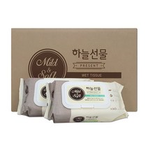 [생활/소품/최저] 피톤치드 하늘선물 물티슈 캡형 (100매x24개) 한박스 휴대용물티슈 판촉물티슈 316435EA, 본상품선택