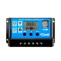 KDsafe KC인증 고효율 태양광패널 솔라 배터리충전 태양광 컨트롤러, PWM 컨트롤러 50A