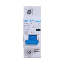 서킷브레이커 DC 에어 스위치 1P 회로 차단기 고전력 12V24V48V60V120V 63A80A100A125A200A250A, 01 1P_07 250A