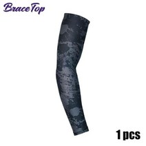 팔씨름 손목 핀치그립 악력기 팔씨름잘하기 BraceTop-압축 스포츠 팔 슬리브 농구 사이클링 워머 러닝 테니스 UV 자외선 차단 배구 밴드 남성용 1 개, [01] M, [01] 1 PC Graffiti