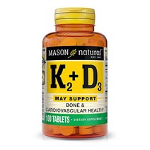 메이슨 네츄럴 비타민 K2 D3100mcg 100정, 100.0