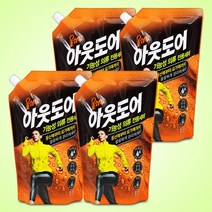 애경 울샴푸 아웃도어 세제 1L X4개 /기능성의류세제, 4개