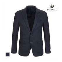 [브루노바피(남성)] [TREMOLO] 남성 스트라이프 스트레치 자켓_TRTFUUZ8251