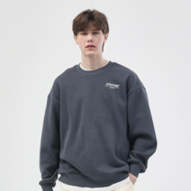 어반에이지 NEW 컬러센슈얼 오버 기모 맨투맨 (기모 안감) (8 Colors)
