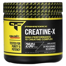 몬스터밀크 제로카브 크레아틴 프리마 포스 Primaforce CreatineX Unflavored 88 oz 250 g