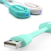 휴대용 USB 전자 모기향 야외 캠핑 가정용 모기 퇴치기, 민트