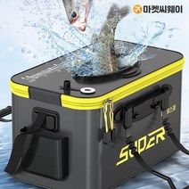 EVA 낚시용 아이스박스 쿨러 13L 15L 20L, 태극투입구, 투명(가로 40cm)