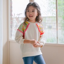 아이러브제이 보헤미안 맨투맨 티 JSFTO64