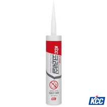 KCC 코레실 QS119R 방화용 실리콘 흑색 300ML + 노즐