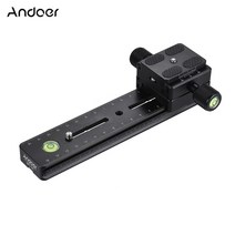 Andoer BPL-180 긴 퀵릴리즈 플레이트+ 이중 레이어 클램프 키트