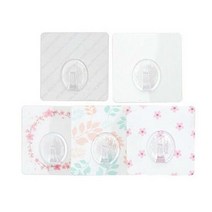 재점착 사각행거 10P, 단품