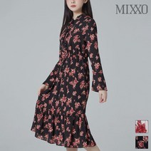 미쏘 로맨틱 프릴 롱 원피스 MIWOW9V1QG
