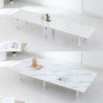 이반가구 접이식 대형 칼라테이블 식탁 사각형 집들이상 손님상, 칼라테이블 1400x800, 올블랙, 4단