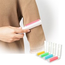 초간편 휴대용 먼지제거기 (5개입) 롤클리너 반영구적 세척 일상 강아지 고양이 털제거, 색상랜덤(5개), 5개