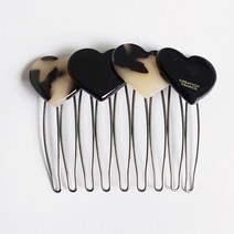 myacc 하트 헤어빗핀(7색상)포인트빗핀