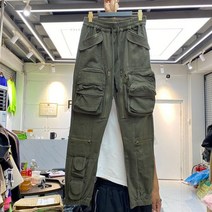 바지 통바지 청바지 데님 팬츠 하라주쿠 밴딩 하카마 코듀로이