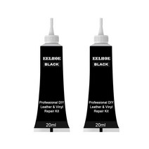 Bestope 2 PCS 20ml 자동차 가죽 복원제 차시트 좌석 가죽 보호제 광택제 노화방지 가죽 수리 젤 크림 2개입, 2피스