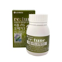 엘지 리튠 rTG 오메가3 55.2g(920mg X 60캡슐) 106304, 엘지 리튠 어린 콜라겐 펩타이드