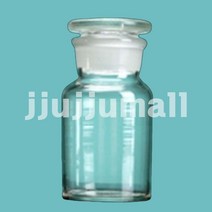 실험실 연구실 넓은입구 백색 시약병 500ml 연구기자재 연구교구 과학수업 실험교구 과학기자재 실험수업, 1개, 시약병 100ml