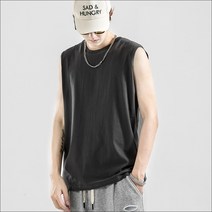 남자 민소매 나시티 머슬핏 짐웨어 헬스 런닝 나시 mg151ea